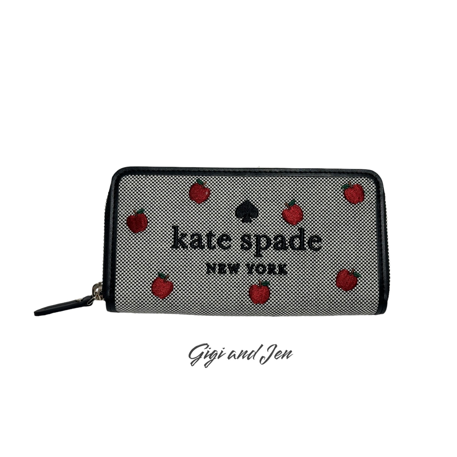 Kate Spade Ella Large Apple Continental Wallet Nwot